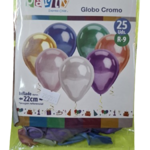 Set de Globos Cromado