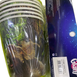 Vasos Polipapel Dinosaurio