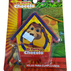 Vela 3D Perro Choloco