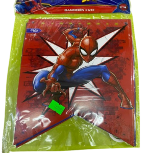 Banderín Decoración Spiderman