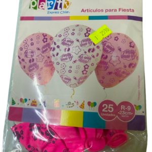 Globos Impresos Revelación de Sexo